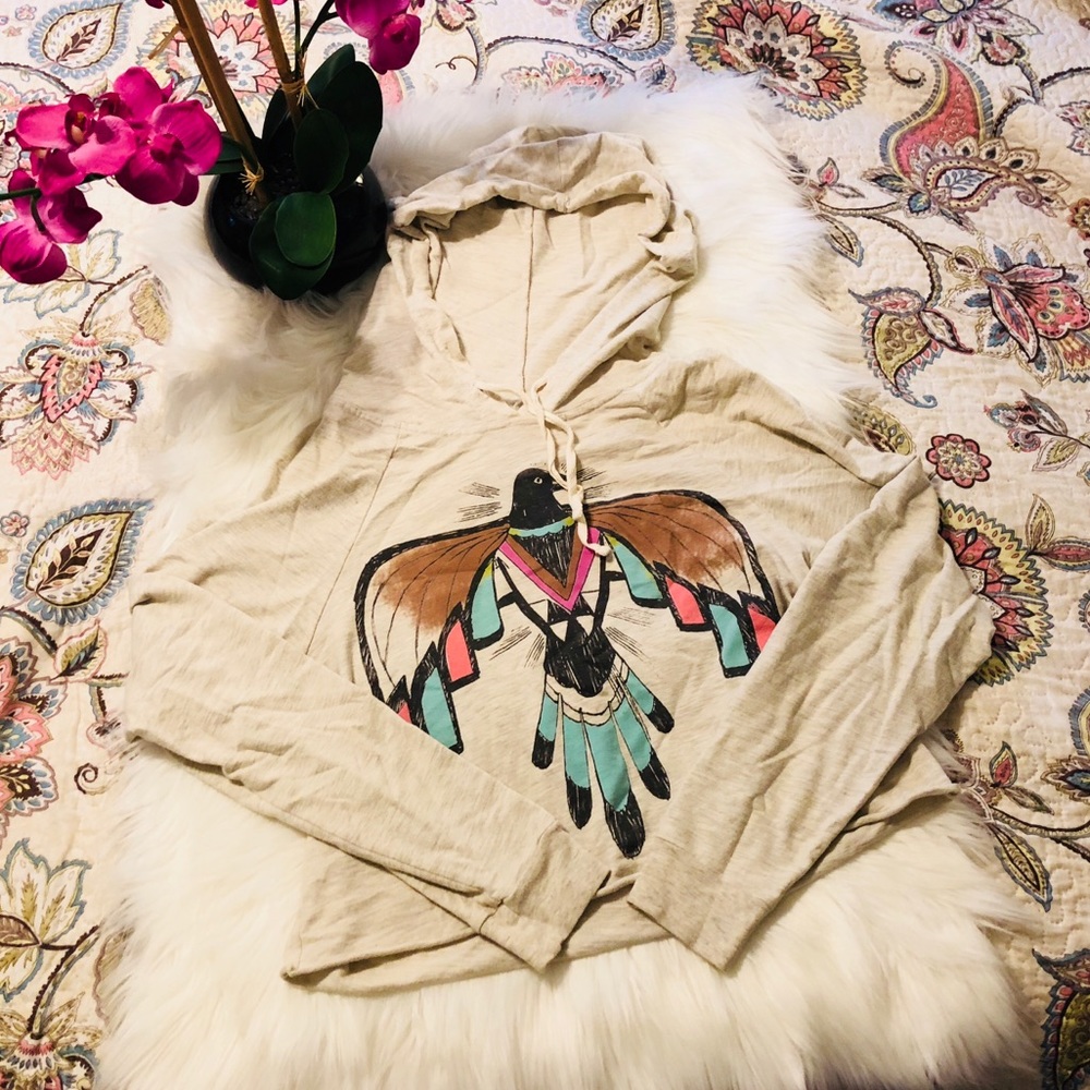 Cropped Indian Hoodie!